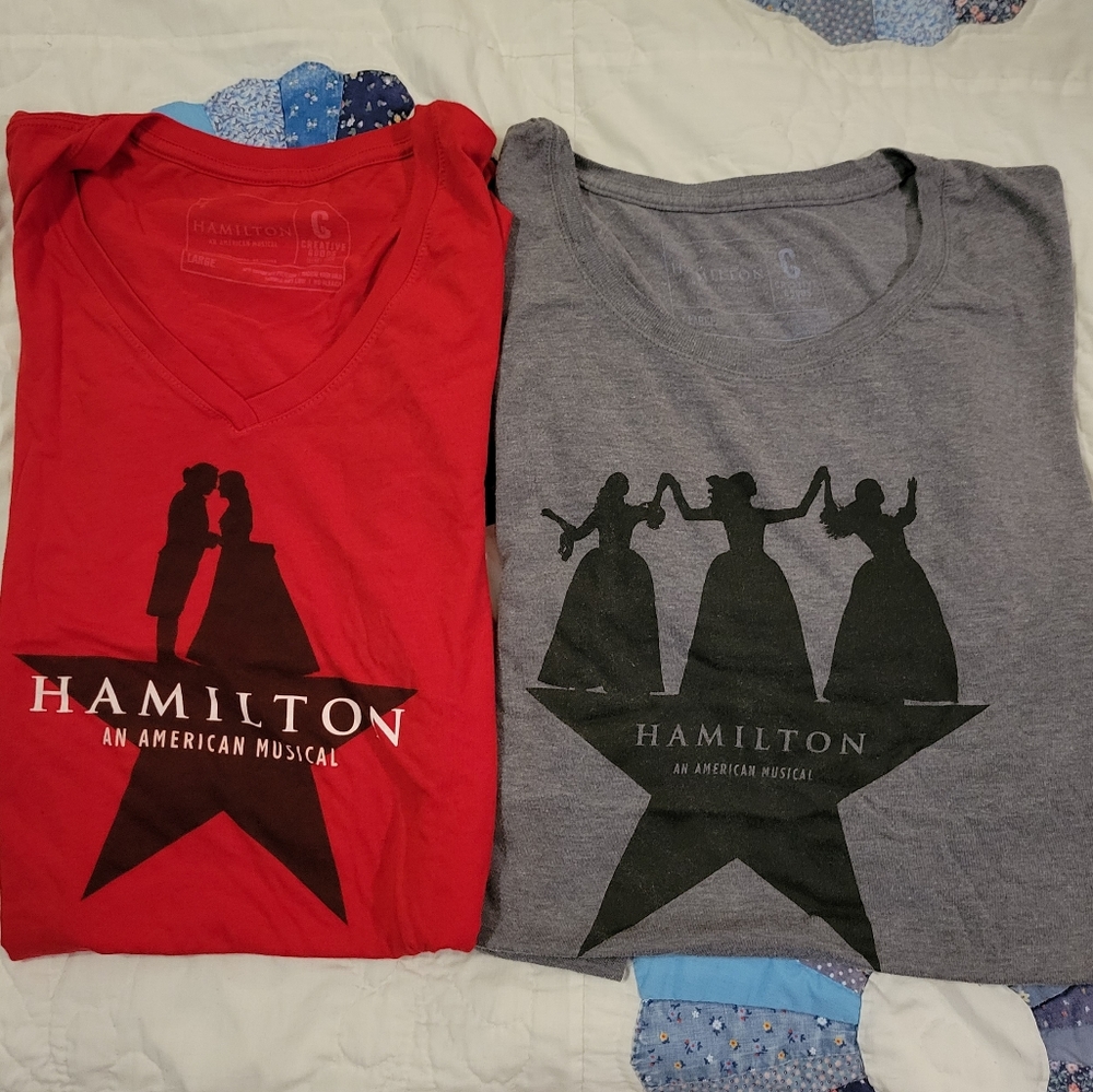 Gently Used Hamilton the Musical T-shirts (L)